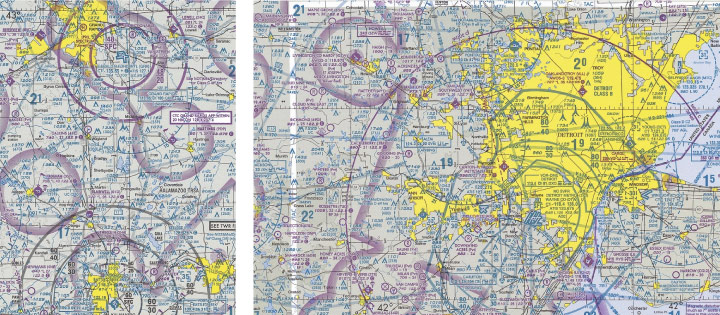 Detroit Sectional Aeronautical Chart